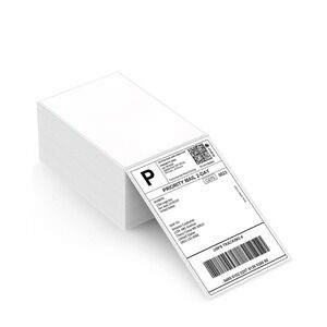 500 4x6 Thermal Shipping Labels Foldable
